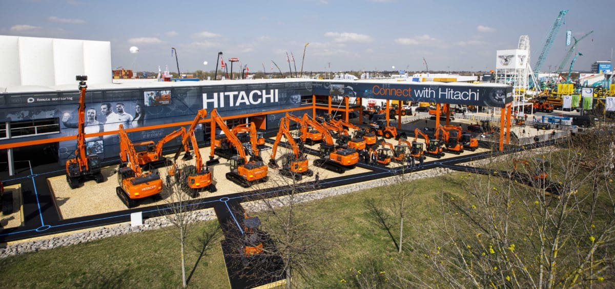 Connect with Hitachi at Bauma