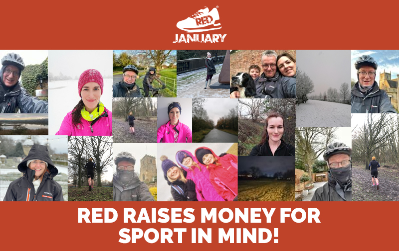 Photos of RED team taking part in RED January