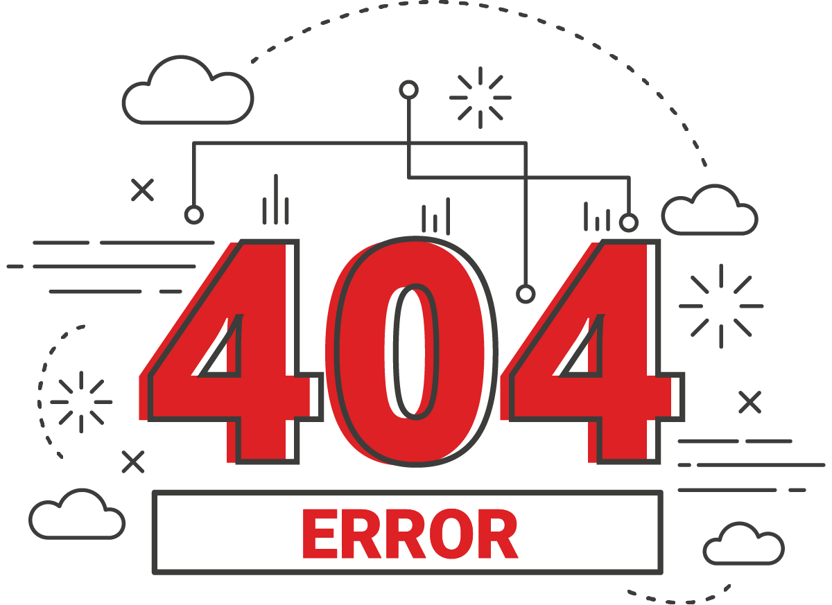 404 error (illustration)